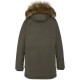 Parka à capuche JKTSYLVANIEW femme Schott kaki