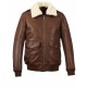 BLOUSON AVIATEUR EN CUIR VERITABLE ANDERSEN OAKWOOD COGNAC 507