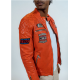 BLOUSON CUIR RAFAL YCON REDSKINS MARRON