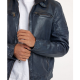 VESTE CUIR NITRO BARCELONA NAVY BLUE