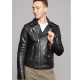 VESTE CUIR RYDE BARCELONA BLACK