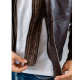 VESTE CUIR RYDE BARCELONA BLACK