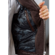 VESTE CUIR RYDE BARCELONA BLACK