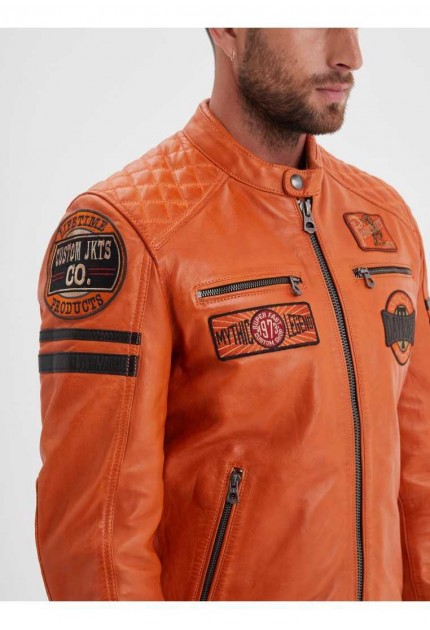 BLOUSON CUIR MOTARD DAYTONA